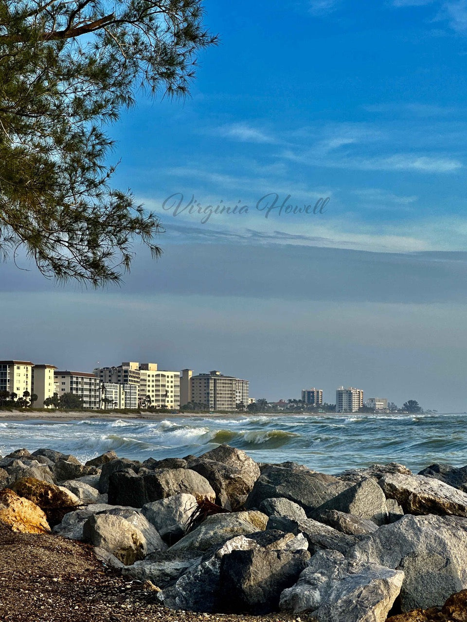 Skyline on a Windy Day