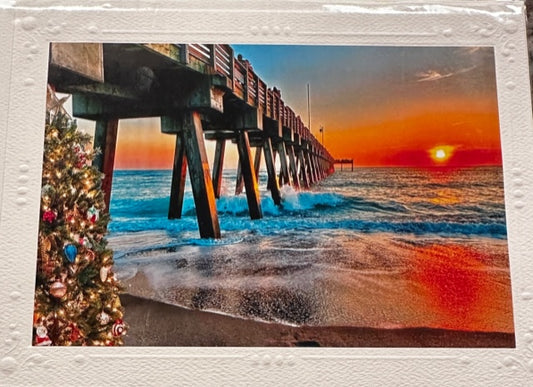 Christmas on the Beach     (Four or more of any cards, $4 per card)