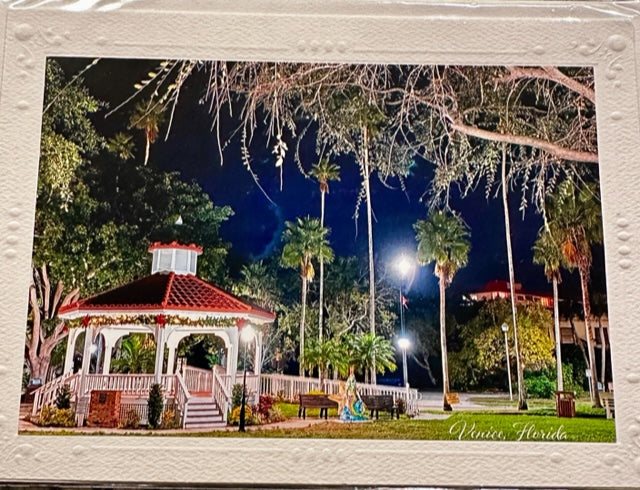 Greetings from the Venice Gazebo     (Four or more of any cards, $4 per card)