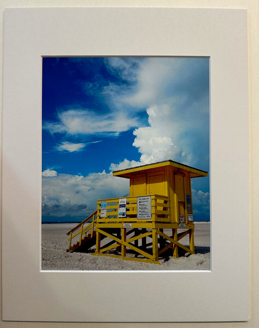 Lifeguard Station at Siesta Key (Two or more of any prints, $30 per print) Free Shipping