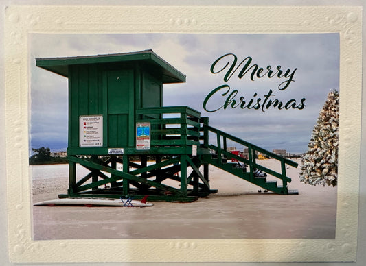 Merry Christmas from the Siesta Green Magical Lifeguard Station     (Four or more of any cards, $4 per card)