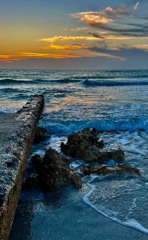 Coquina Sunset Photo